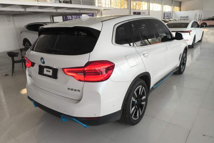 Used BMW iX3 2021 Updated Leading Edition Rear Right 45 Deg
