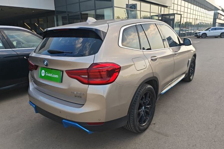 Used BMW iX3 2021 Leading Model Rear Right 45 Deg