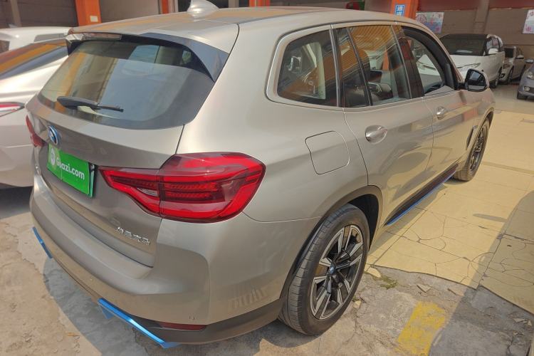 Used BMW iX3 2021 Leading Model Rear Right 45 Deg