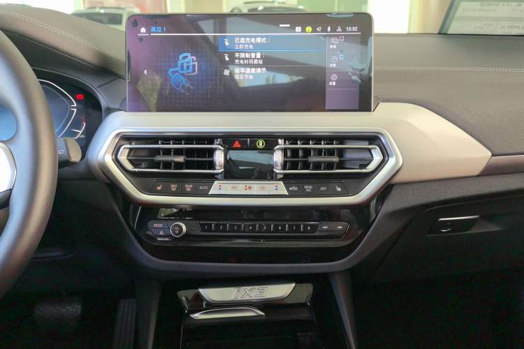 Used BMW iX3 2022 Updated Leading Type Audio And AC Panel