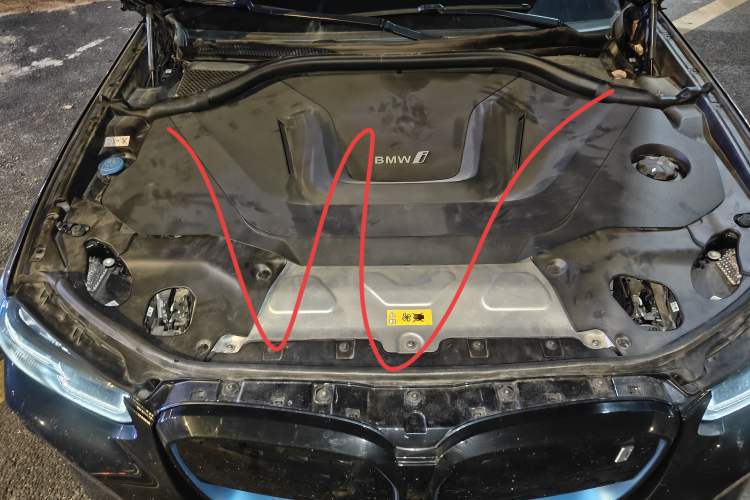 Used BMW iX3 2022 Leading Type Engine Bay