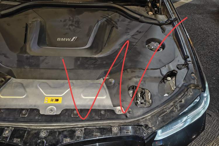 Used BMW iX3 2022 Leading Type Engine Bay Left