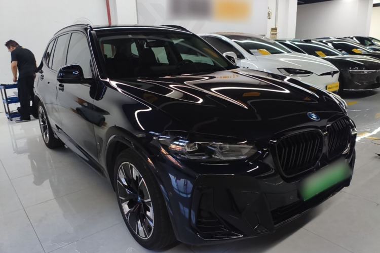 Used BMW iX3 2022 Updated Leading Type Front Right 45 Deg