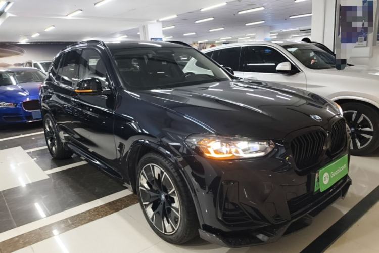 Used BMW iX3 2022 Updated Leading Type Front Right 45 Deg