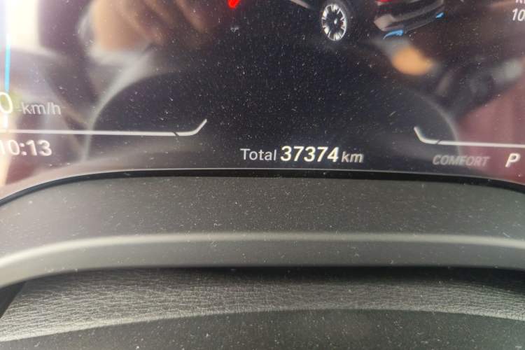Used BMW iX3 2022 Updated Leading Type Odometer Close Up