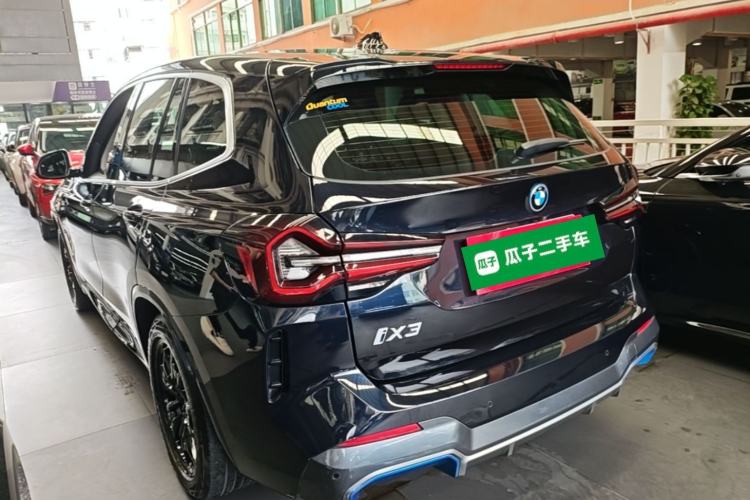Used BMW iX3 2022 Leading Model Rear Left 45 Deg
