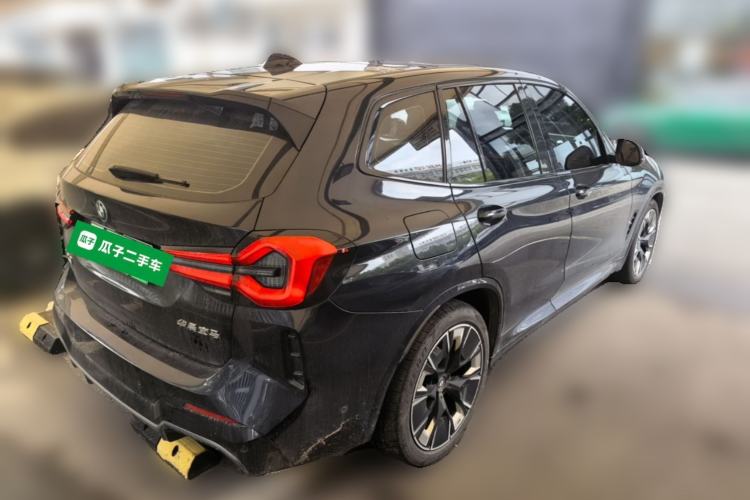 Used BMW iX3 2022 Updated Leading Type Rear Right 45 Deg