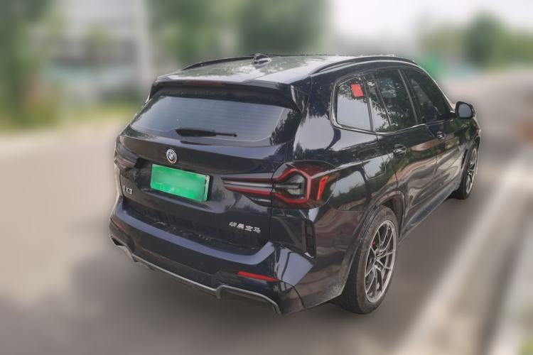 Used BMW iX3 2022 Leading Model Rear Right 45 Deg