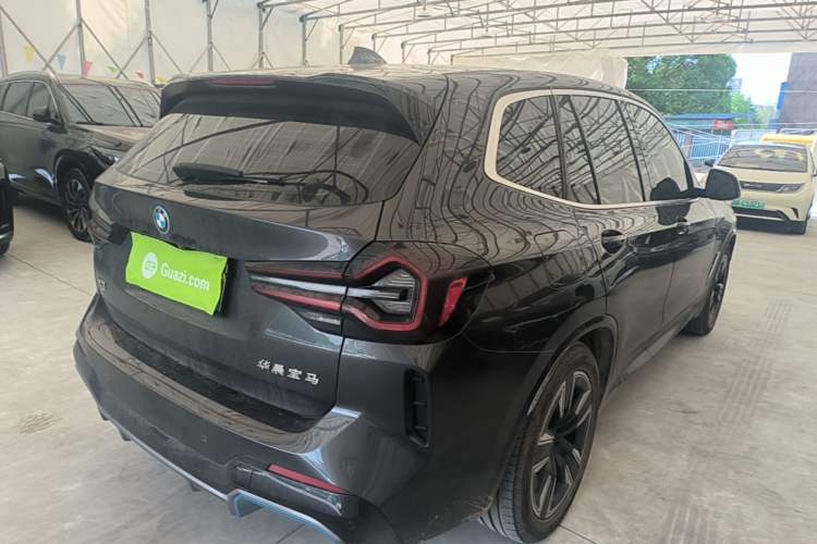 Used BMW iX3 2022 Leading Model Rear Right 45 Deg