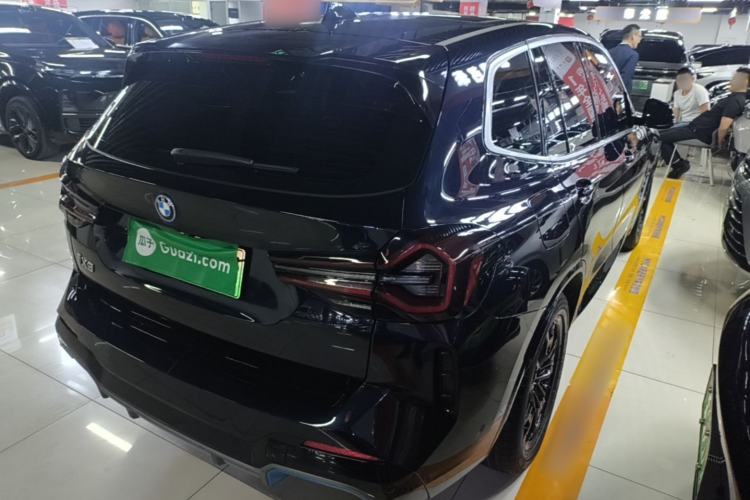 Used BMW iX3 2022 Leading Model Rear Right 45 Deg