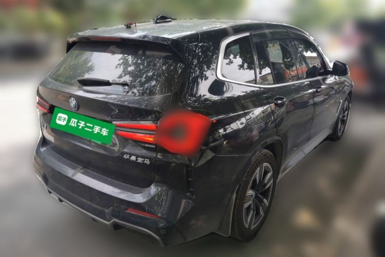 Used BMW iX3 2022 Updated Leading Version Rear Right 45 Deg