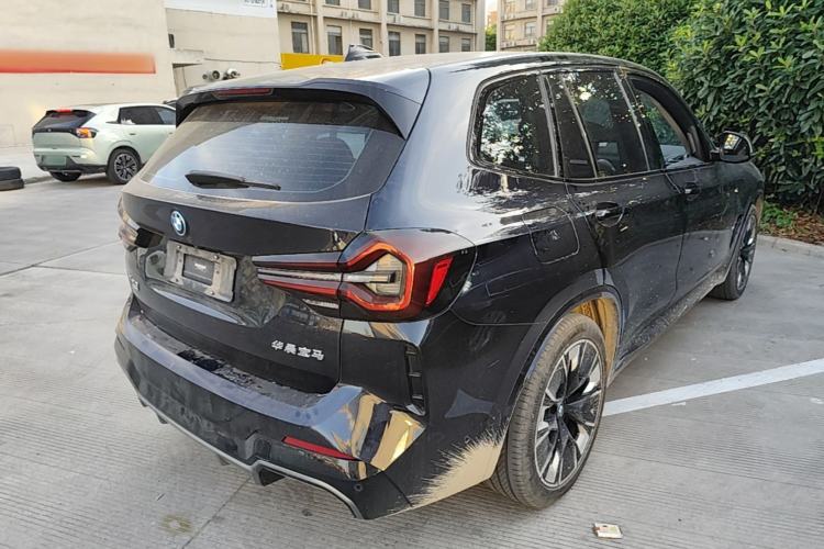 Used BMW iX3 2022 Updated Leading Type Rear Right 45 Deg