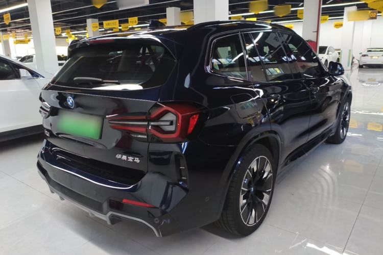 Used BMW iX3 2022 Updated Leading Type Rear Right 45 Deg