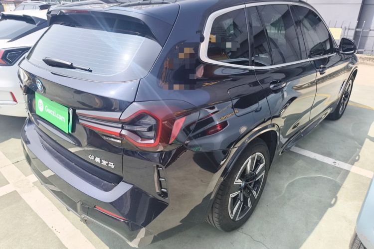 Used BMW iX3 2022 Leading Model Rear Right 45 Deg