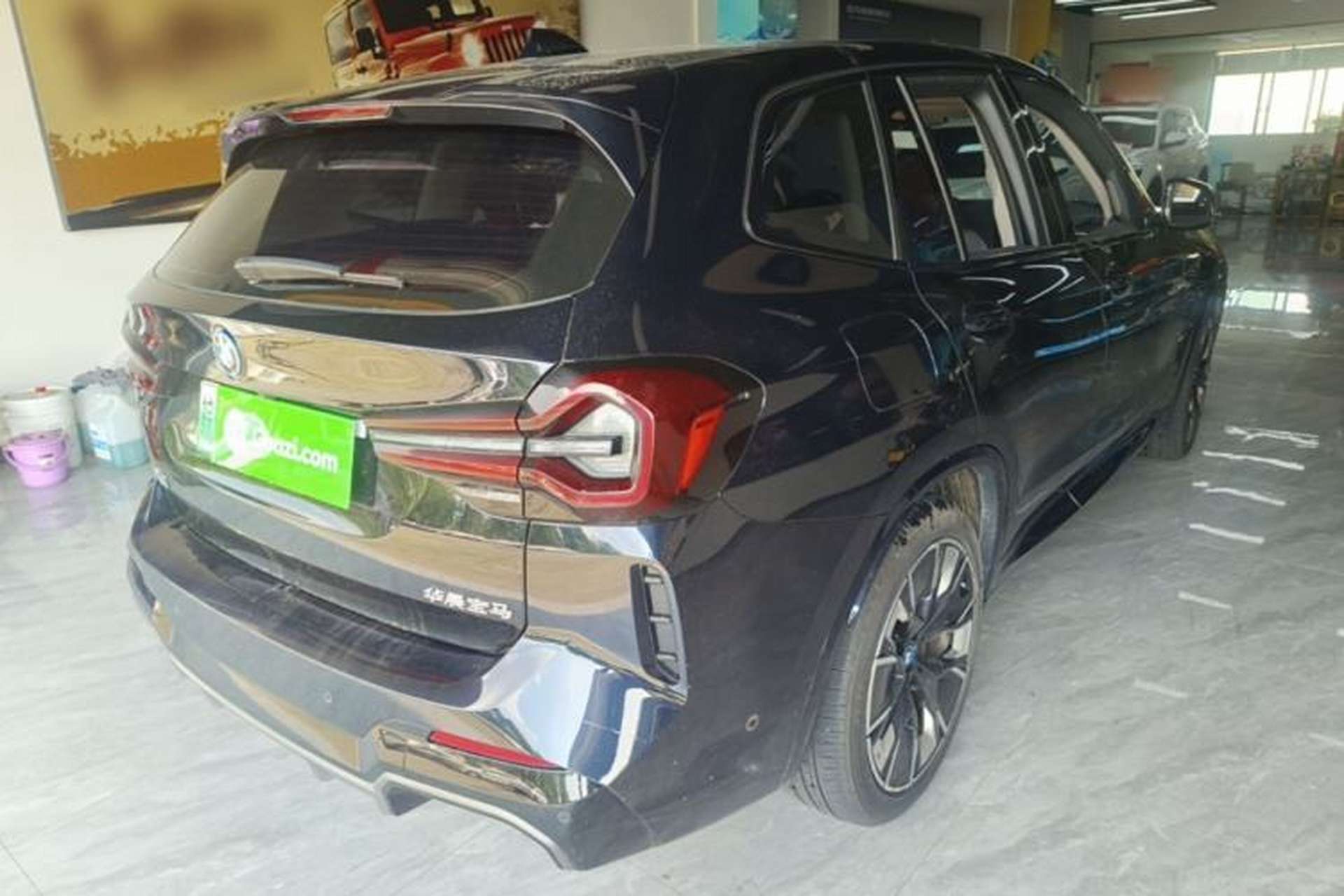 Used BMW iX3 2022 Updated Leading Type Rear Right 45 Deg