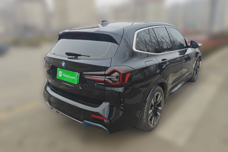 Used BMW iX3 2022 Leading Model Rear Right 45 Deg