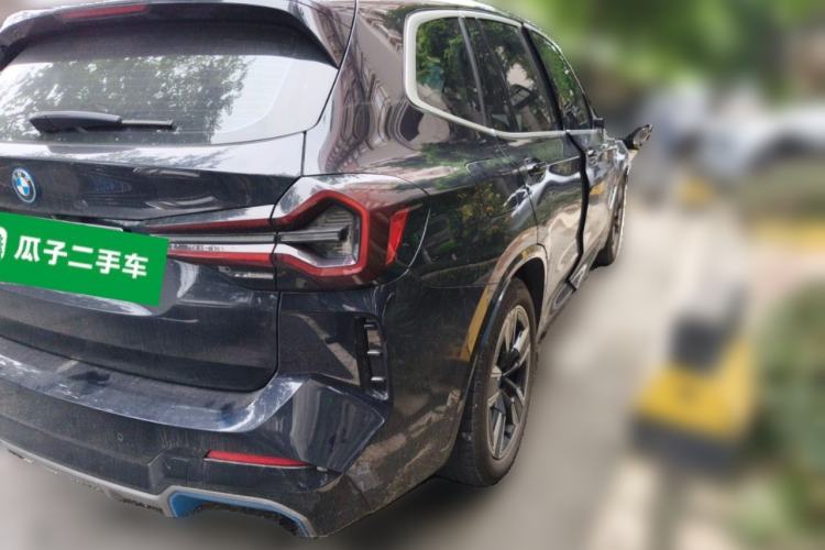 Used BMW iX3 2022 Leading Model Rear Right 45 Deg