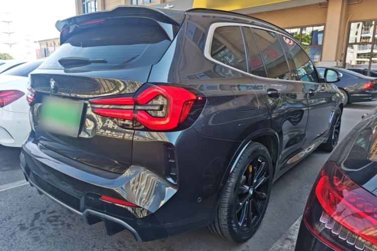 Used BMW iX3 2022 Leading Model Rear Right 45 Deg