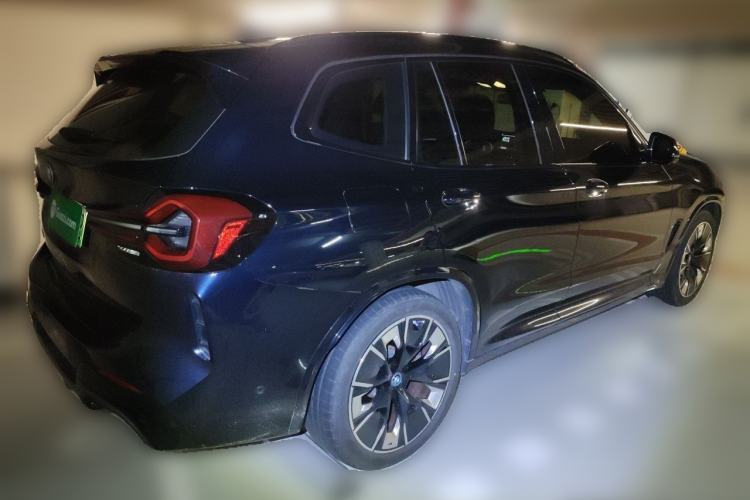 Used BMW iX3 2022 Updated Leading Type Rear Right 45 Deg