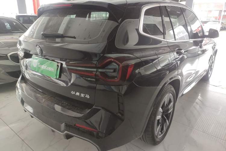 Used BMW iX3 2022 Updated Leading Version Rear Right 45 Deg