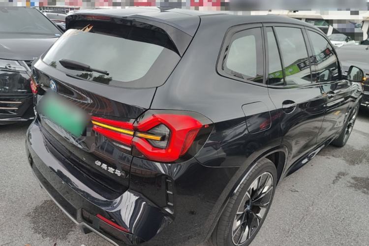 Used BMW iX3 2022 Updated Leading Type Rear Right 45 Deg