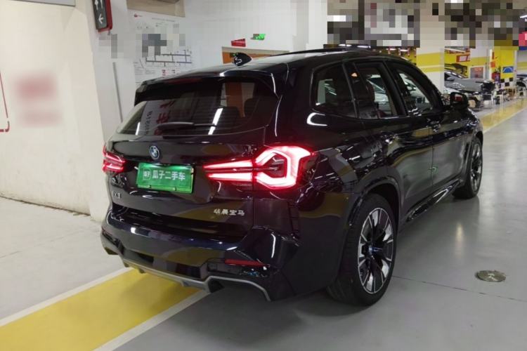 Used BMW iX3 2022 Updated Leading Type Rear Right 45 Deg