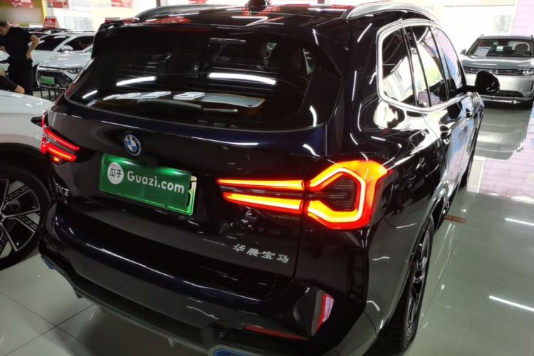 Used BMW iX3 2022 Leading Model Rear Right 45 Deg