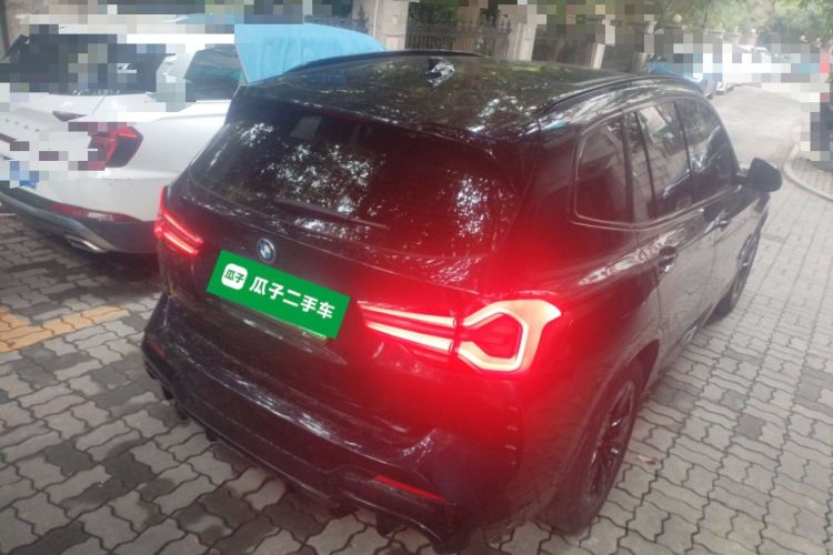 Used BMW iX3 2022 Updated Leading Version Rear Right 45 Deg