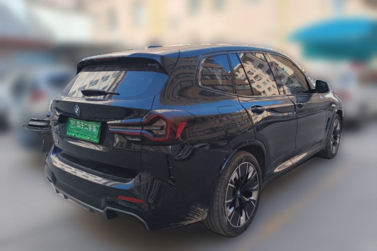 Used BMW iX3 2022 Updated Leading Type Rear Right 45 Deg