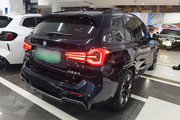 Used BMW iX3 2022 Updated Leading Type Rear Right 45 Deg