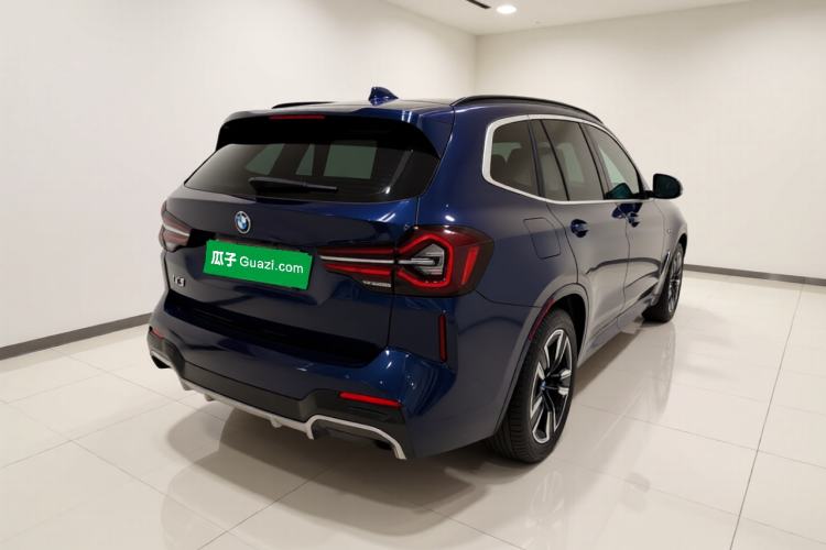 Used BMW iX3 2022 Updated Leading Version Rear Right 45 Deg