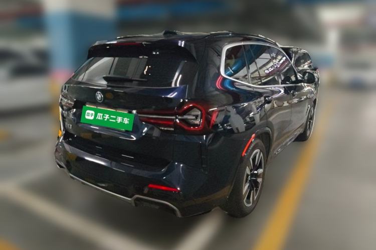 Used BMW iX3 2022 Updated Leading Version Rear Right 45 Deg