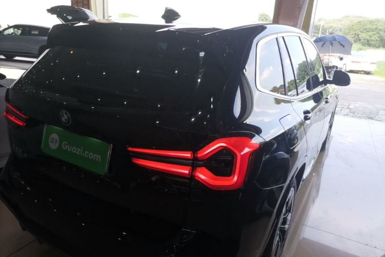 Used BMW iX3 2022 Leading Model Rear Right 45 Deg