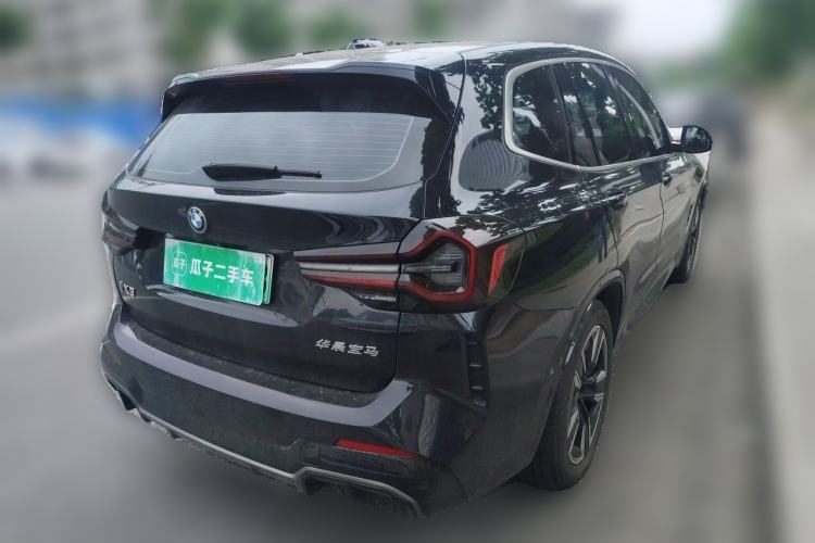 Used BMW iX3 2022 Updated Leading Version Rear Right 45 Deg