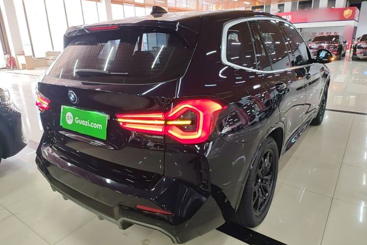 Used BMW iX3 2022 Leading Model Rear Right 45 Deg