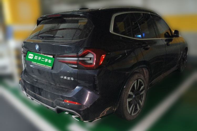 Used BMW iX3 2022 Leading Model Rear Right 45 Deg