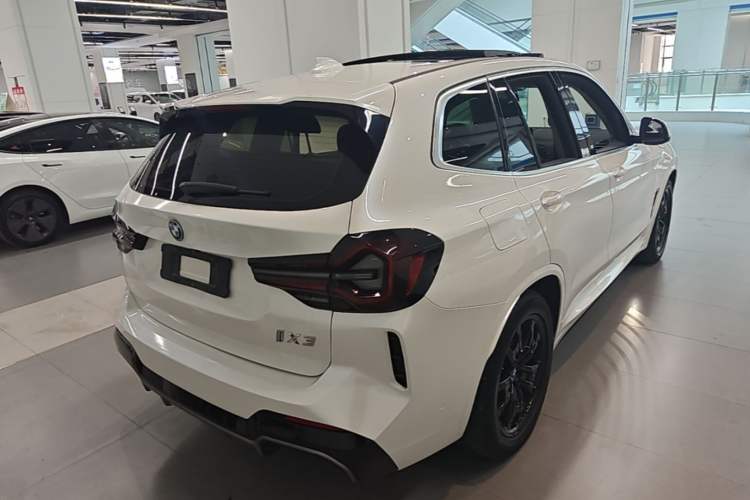 Used BMW iX3 2022 Leading Model Rear Right 45 Deg
