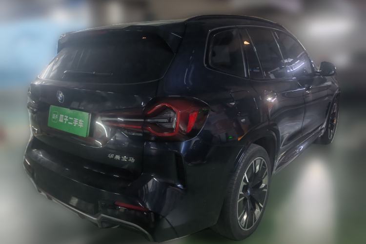 Used BMW iX3 2022 Updated Leading Type Rear Right 45 Deg