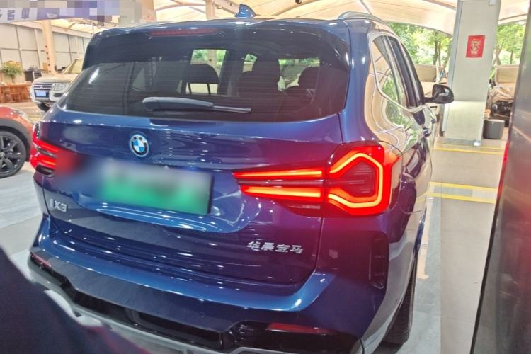 Used BMW iX3 2022 Leading Model Rear Right 45 Deg