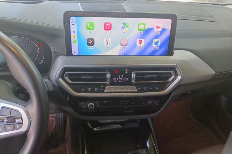 Used BMW iX3 2022 Leading Type Audio And AC Panel