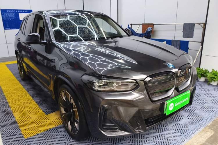 Used BMW iX3 2022 Updated Leading Type Front Right 45 Deg