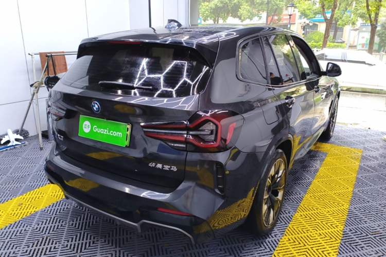 Used BMW iX3 2022 Updated Leading Type Rear Right 45 Deg
