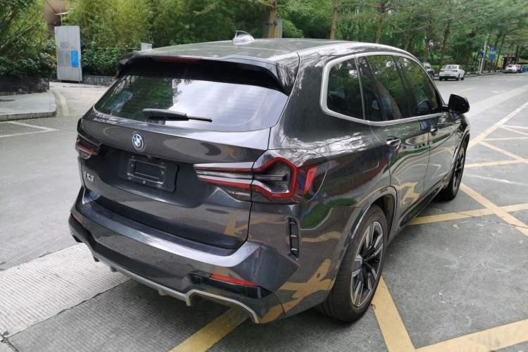 Used BMW iX3 2022 Leading Model Rear Right 45 Deg
