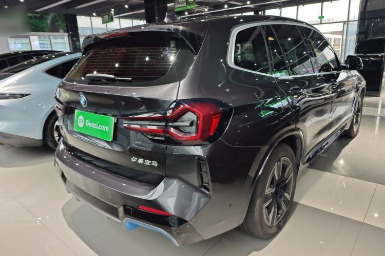 Used BMW iX3 2022 Leading Model Rear Right 45 Deg