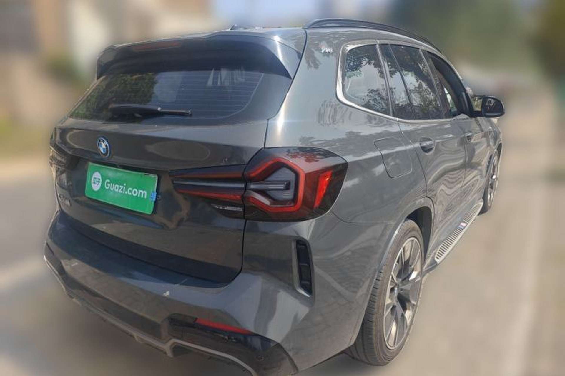 Used BMW iX3 2022 Updated Leading Type Rear Right 45 Deg