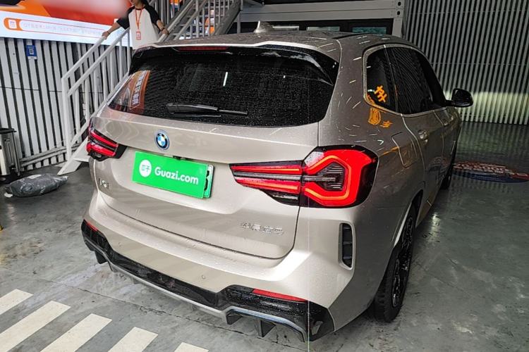 Used BMW iX3 2022 Leading Model Rear Right 45 Deg