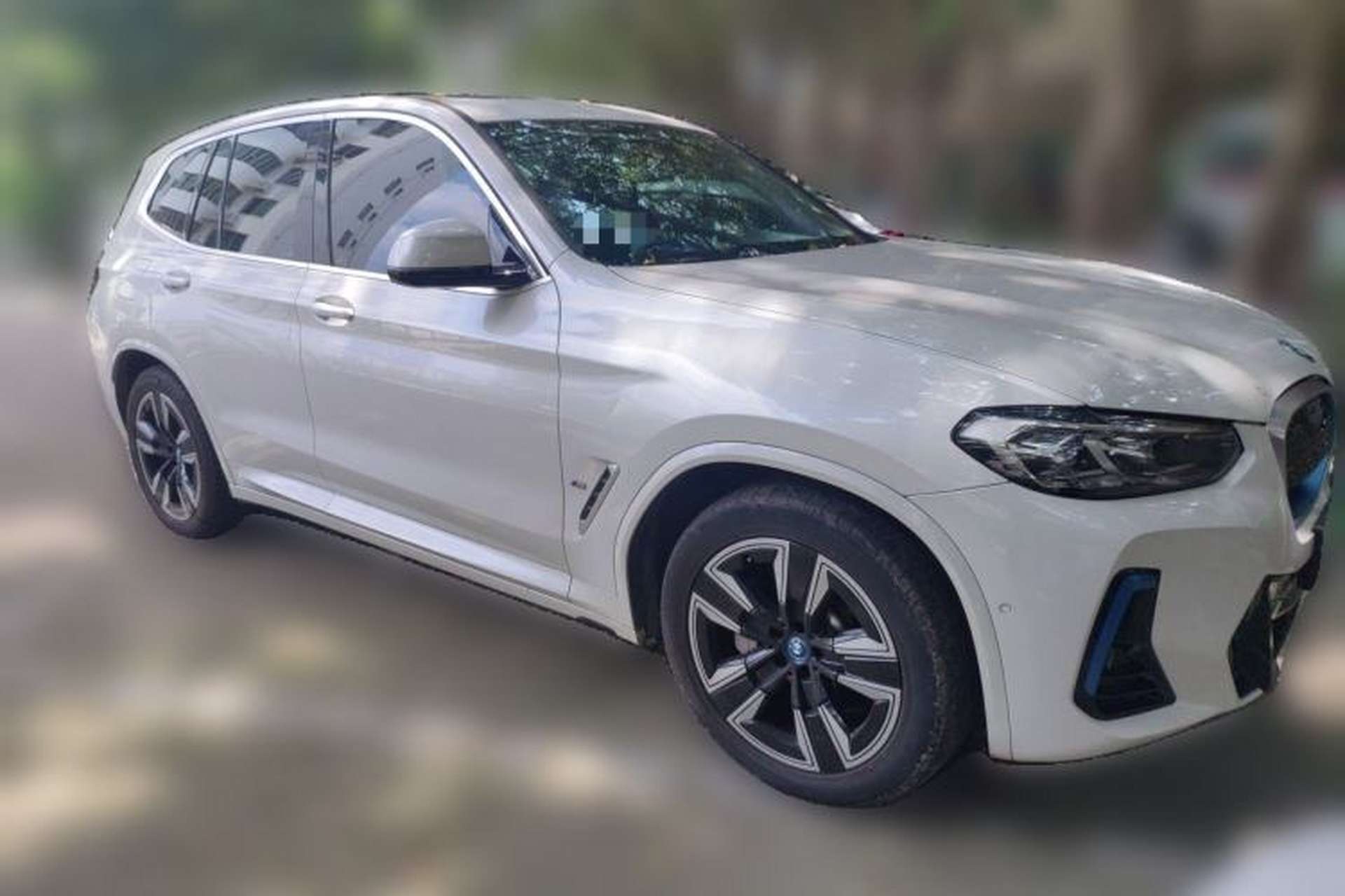 Used BMW iX3 2022 Leading Model Front Right 45 Deg