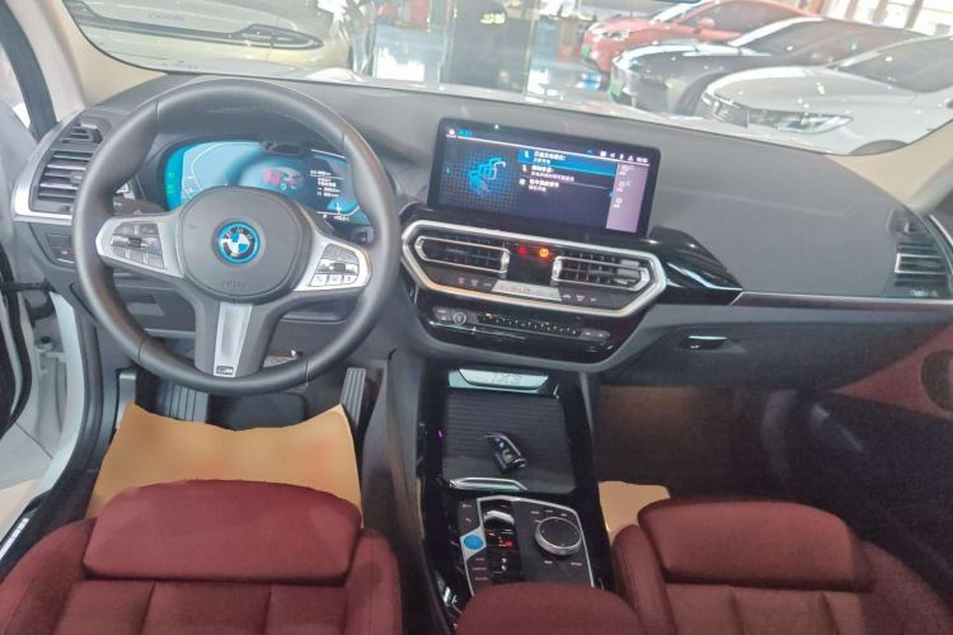 Used BMW iX3 2022 Updated Leading Version Interior 2