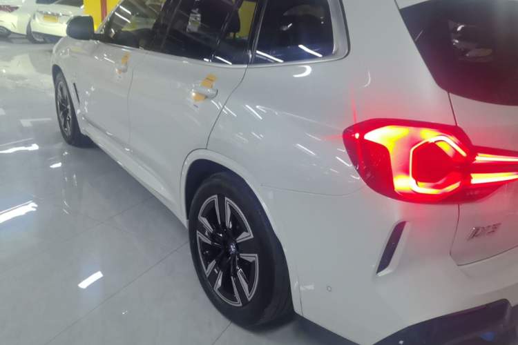 Used BMW iX3 2022 Leading Model Rear Left 45 Deg