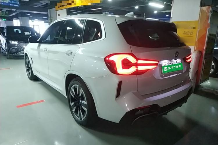 Used BMW iX3 2022 Leading Model Rear Left 45 Deg